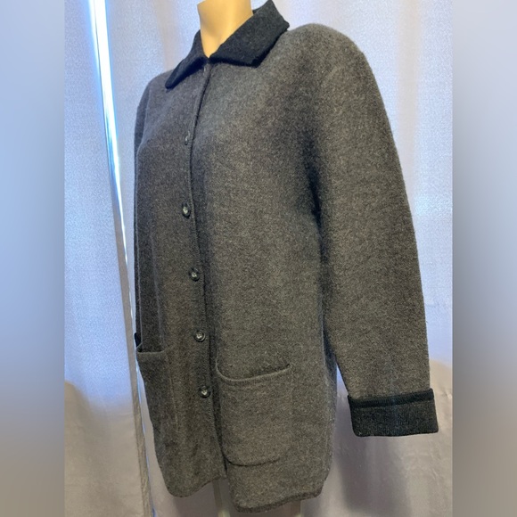 Karen Scott Pure Wool Cardigan - Picture 2 of 6